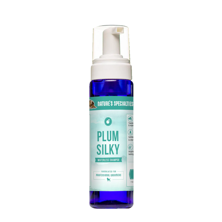 NS PLUM SILKY WATERLESS FOAM SHAMPOO