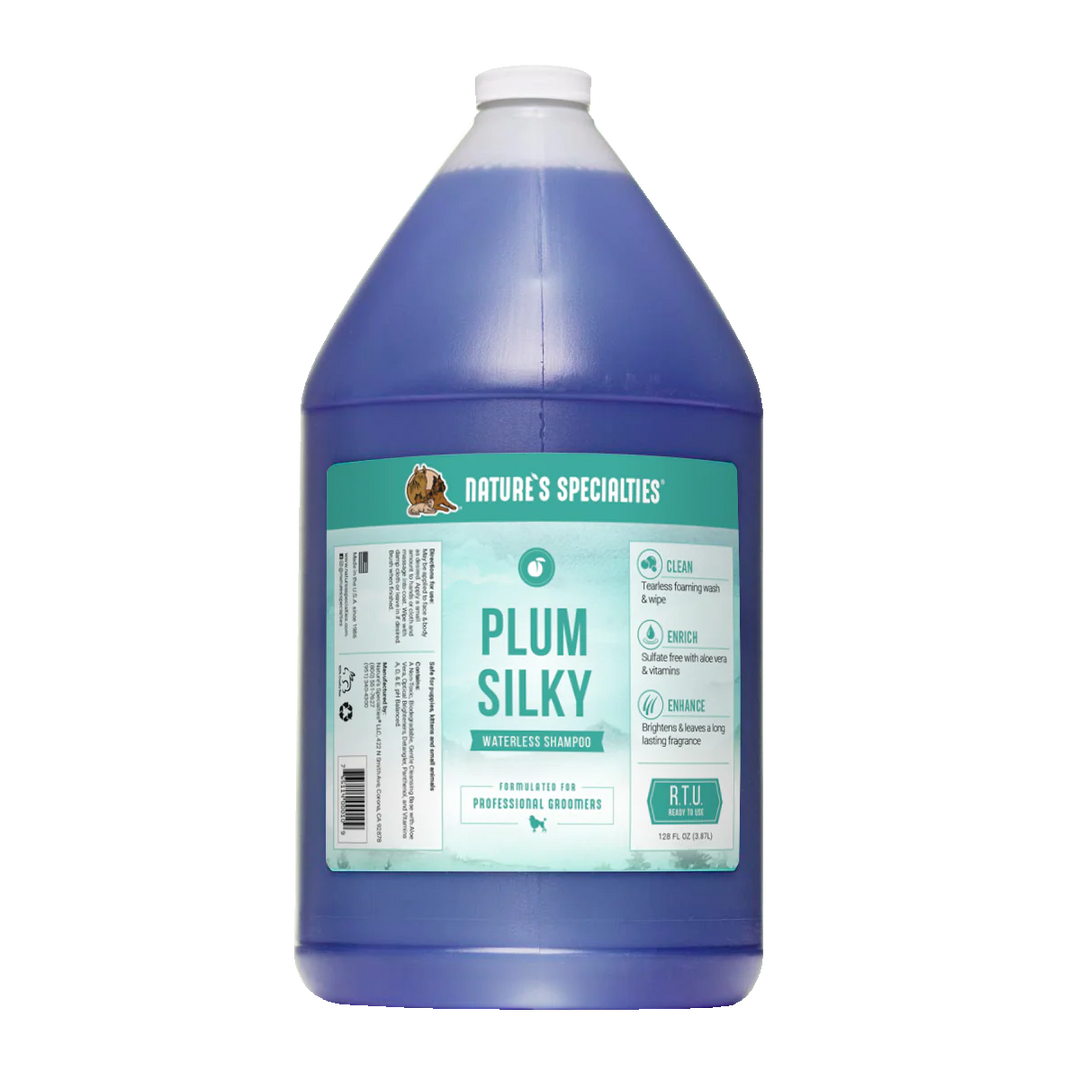 NS PLUM SILKY WATERLESS FOAM SHAMPOO