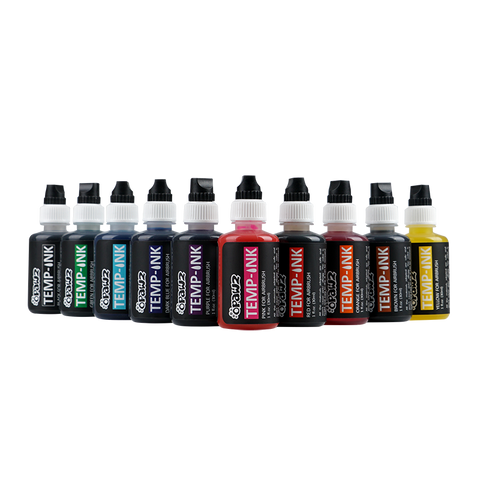 Opawz Temp Ink for Airbrush 10 Color Set