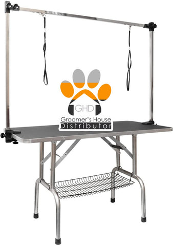 Grooming Table Fordable 45“ w/ Overhead