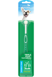 TropiClean Fresh Breath TripleFlex Toothbrush for Small & Medium Dogs