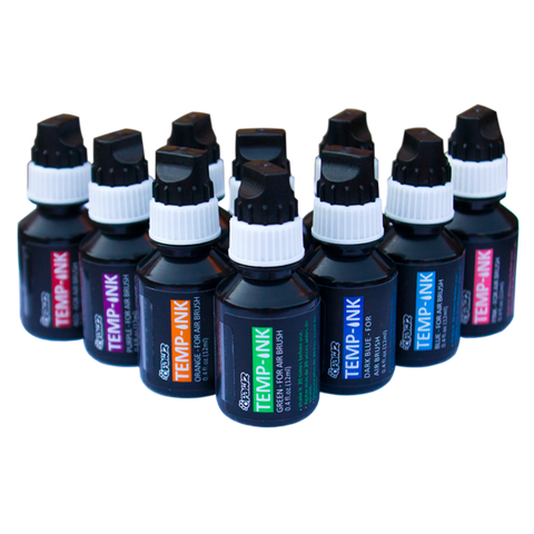 Opawz Temp Ink for Airbrush 10 Color