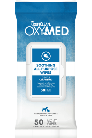 OxyMed Soothing Pet Wipes